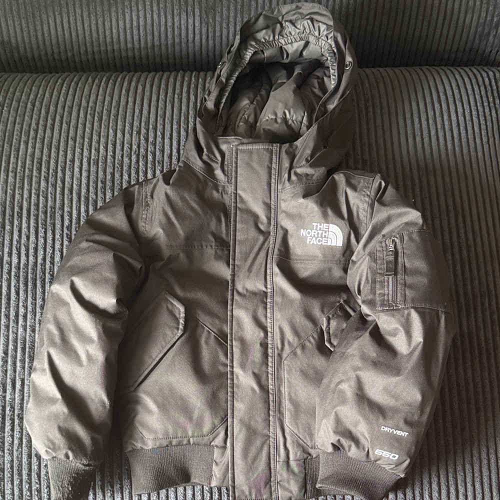 The North Face Kids black Puffer Jacket
